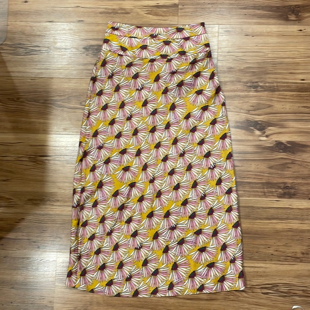 Free people silk skirt